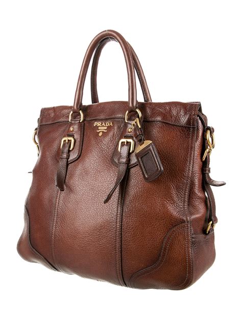 prada cervo satchel|Prada Cervo Antik Frame Leather Satchel (SHG.